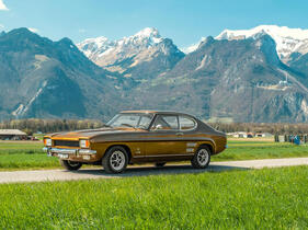 Ford Capri 2000 GT XLR Coupé (1970) - als Lot 103 an der Bonhams Bonmont Versteigerung 2025