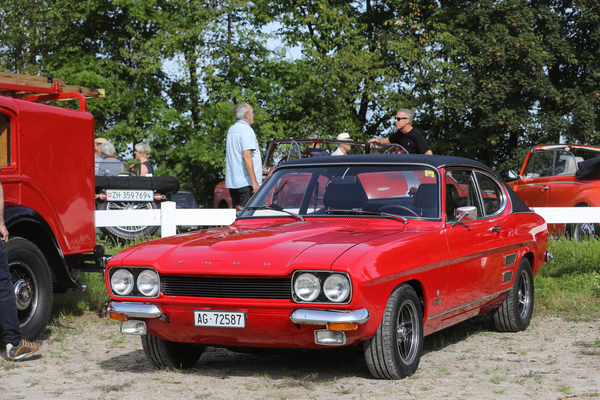 Ford Capri 2300 GT (1971) - mit Doppelscheinwerfern - 6. Lägern Classic 2023