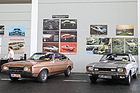 Ford Capri 2600 GT (1971) - mit Sonderausstattung Vinyldach, restauriert 2000-2001 auf dem Clubstand - Klassikwelt Bodensee 2023
