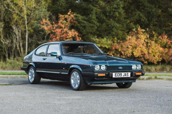 Ford Capri 280 Brooklands (1987) - als Lot 702 angeboten anlässlich Silverstone Auctions “NEC Classic Motor Show Sale" am 12. November 2022