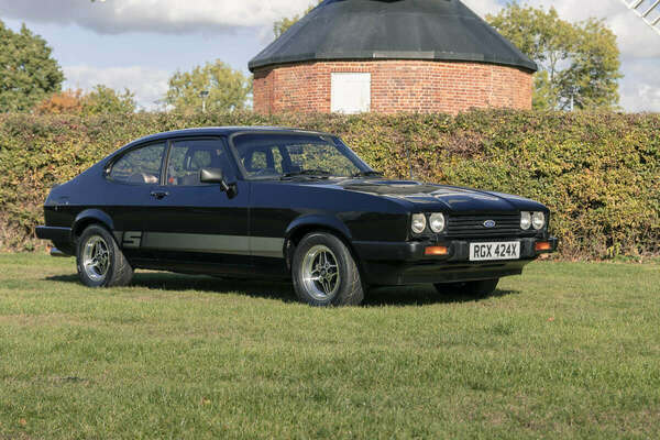 Ford Capri 3000S (1981) - als Lot 651 angeboten anlässlich Silverstone Auctions “NEC Classic Motor Show Sale" am 12. November 2022