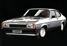 Ford Capri II (1976) - Abbildung aus den Verkaufsunterlagen
