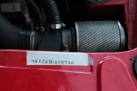 Ford Capri II 2.3 S May-Turbo (1977) - Chassisnummer