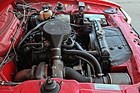 Ford Capri II 2.3 S May-Turbo (1977) - V6-Motor von der Turbo-Seite her gesehen