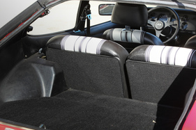 Ford Capri II 2.3 S May-Turbo (1977) - geteilt umklappbare Rücksitze