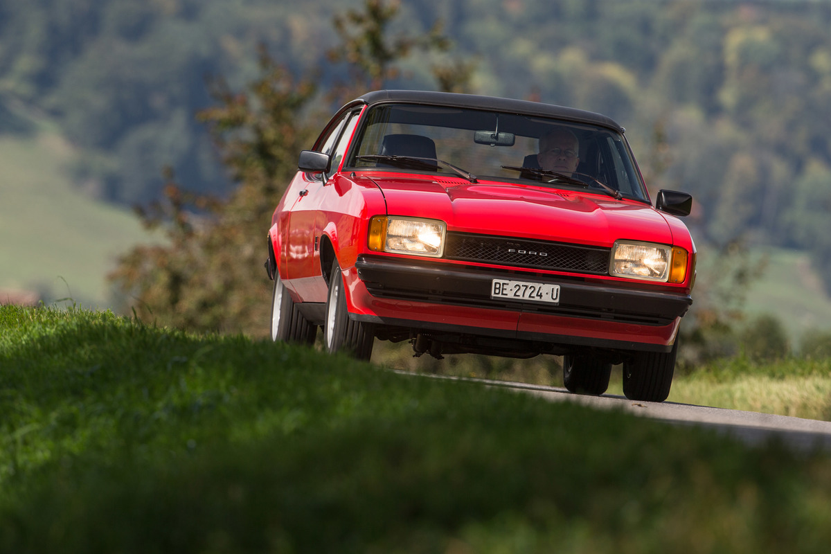 Ford Capri II 2.3 S May-Turbo (1977) - in Fahrt