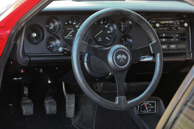 Ford Capri II 2.3 S May-Turbo (1977) - sechs Rundinstrumente vor dem Lenkrad
