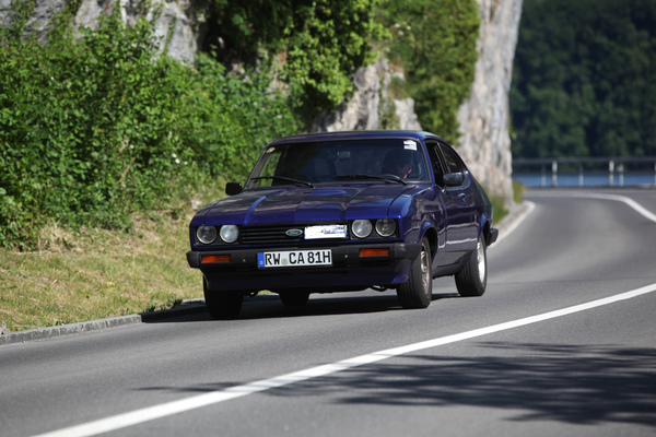 Ford Capri Mk III 2.0i OHC (1981) - Coupé der dritten Generation - Oldtimer in Obwalden (O-iO) 2019