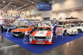 Ford Capri Mk1 RS 2600 Weslake (1973) - mit 340 PS starkem Weslake-Motor - auf dem Stand der Ford-Freunde - Techno Classica 2015