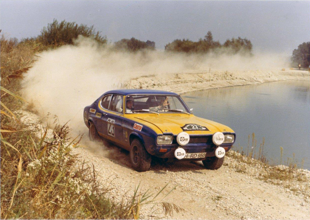 Ford Capri RS 2600 (1971) - Einsatz bei der Bavaria Rallye 1971