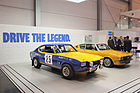 Ford Capri RS 2600 (1971) - auf dem Stand von Bilstein, neben einem schönen Audi 100 Coupé - Techno Classica 2015