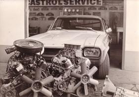 Ford Capri RS 2600 (1971) - der Rallye-Capri in der Tuning Schmiede Kleint RS im Jahr 1972