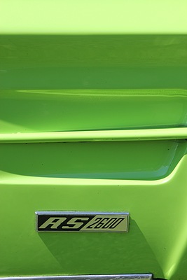 Ford Capri RS 2600 (1971) - macht in Giftgrün noch eine agressiveren Eindruck
