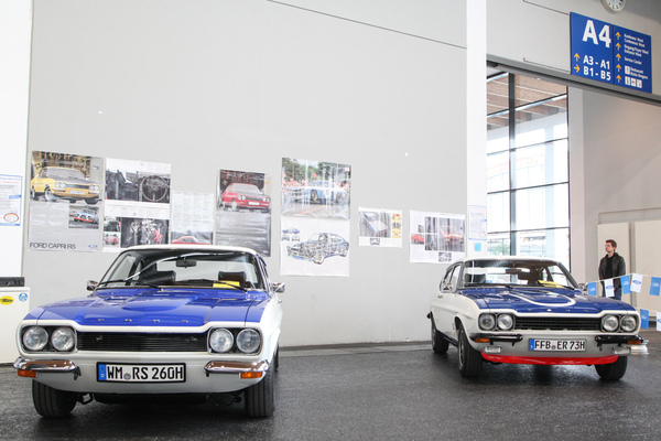 Ford Capri RS 2600 (1971) - mit Kugelfischer-Einspritzung und Zwillingsbruder - Motorworld Classics Bodensee 2022