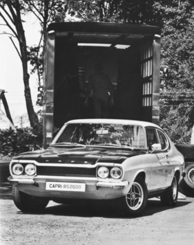 Ford Capri RS 2600 (1972) - Strassenausführung des RS 2600, mit Stossstangen