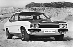 Ford Capri RS 2600 (1973) - mit Doppelscheinwerfern und Zweifarbenlackierung