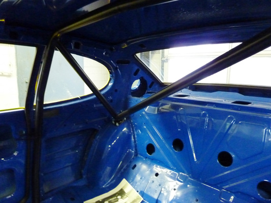 Ford Capri RS 2600 - Restaurierung - ein neuer Überrollschutz ist eingearbeitet