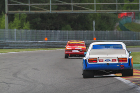 Ford Capri RS 3100 Broadspeed (1973) an der Spa Classic 2015 in der HTC Gruppe (Heritage Touring Cup)