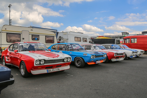 Ford Capri RS an der Nürburgring Classic 2019 - Youngtimer Trophy