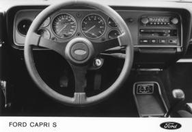 Ford Capri S (1979) - Lenkrad und Amaturenbrett des Capri III in S-Ausstattung