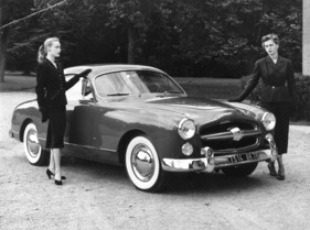 Ford Comète (1951) - die Karosserie sah schneller als, als der Wagen mit dem Vedette-Motor rennen konnte