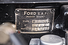 Ford Comète (1952) - Chassis-Plakette von 766
