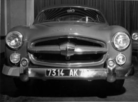 Ford Comète (1953) - Präsentation am Autosalon, vermutlich Paris