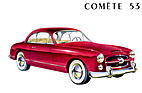 Ford Comète (1953) - Prospekt-Illustration
