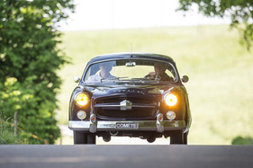 Ford Comète (1953) - grossgewachsene Passagiere sitzen relativ weit oben