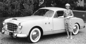 Ford Comète (1954) - die 3,9-Liter-V8-Version 'Monte Carlo' an einem Concours d'Elegance