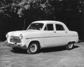 Ford Consul (1950) – unverkennbar vom amerikanischen '49er-Modell inspiriert