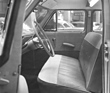 Ford Consul (1956) – Blick ins Interieur auf dem Genfer Salon