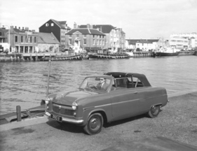 Ford Consul Convertible (1950) – Klappverdeck und Rolldach in einem