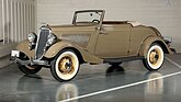 Image: Ford Convertible Cabriolet (1934) - as lot 153 at the Broad Arrow "The Academy of Art University Collection" San Francisco Auction 2025