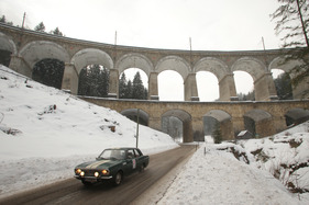 Ford Cortina (1969) - an der Aflenzer Winterclassic 2013
