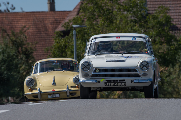 Ford Cortina Lotus (1964) im Feld Sport- und Tourenwagen 1946-1965 am Grand Prix Suisse Berne Memorial 2018