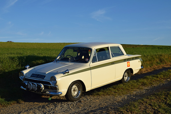 Ford Cortina Lotus Mk 1 (1963) - als Lot 73 an der Versteigerung der Oldtimer Galerie Toffen am 20. Oktoberl 2018