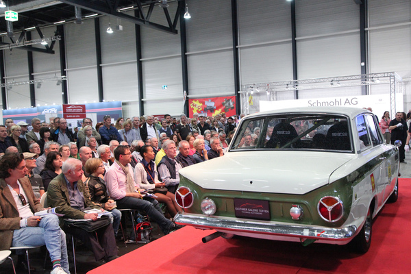 Ford Cortina Mk 1 Lotus (1963) - als Lot 16 verteigert an der Auktion der Oldtimer Galerie anlässlich der Swiss Classic World Luzern am 25. Mai 2019