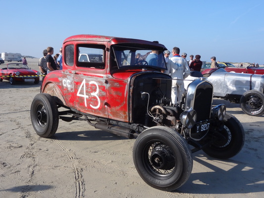 Ford Coupé von 1931 am Römö Motorfestival 2016