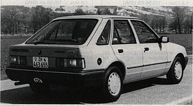 Ford Escort 1.1 -Liter - 50  PS (DIN) 1 Vergaser
