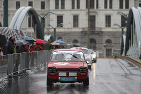 Ford Escort 1300 GT (1968) - am Start in der Tourenwagenklasse  - Gaisbergrennen 2013 - Stadt-Grand-Prix in Salzburg am Donnerstag