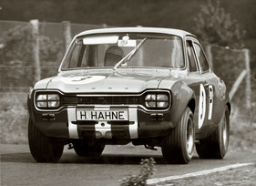 Ford Escort (1968) - Hubert Hahne im Prototyp mit Cosworth FVA Formel 2 Motor mit 1,6 Liter Hubraum