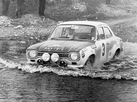 Ford Escort (1969) - Roger Clark und Jim Porter im Rallye-Escort
