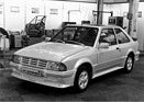 Ford Escort (1983) - stark veränderter Ford mit Tuning-Teilen von Kamei - am Genfer Automobilsalon von 1983