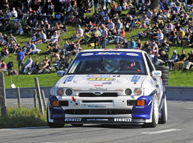 Ford Escort Cosworth (1998) - hier gefahren am Gurnigel von Joe Wyss im Jahr 2010