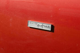 Ford Escort GT "Monte Carlo" Frua (1971) - das Emblem des Karosseriebauers