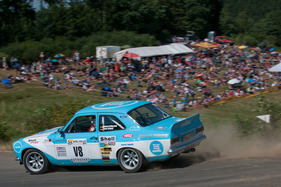 Ford Escort MKII RS (1973) in der «Youngtimer» Vorauswagengruppe am Eifel Rallye Festival 2013