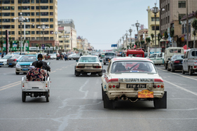 Ford Escort Mexico (1969) - Tag 2 - Datong - Erenhot - Rallye Peking-Paris 2016