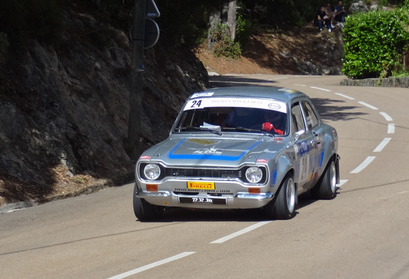 Ford Escort Mk 1 - Dritter Platz für das Schweizer Team Gonon/Horgnyes - 15. Tour de Corse Historique 2015