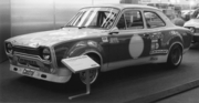 Ford Escort RS 1600 (1973) - Wettbewerbsfahrzeuge als Anziehungspunkt für die Stände, hier eine Zakspeedversion mit 2000ccm, 225 PS, 240 kmh - Internationale Automobilausstellung (IAA) in Frankfurt 1973